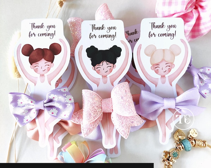 Hair Bow Ponytail Display Card Template: Printable Backing Card (PDF ...