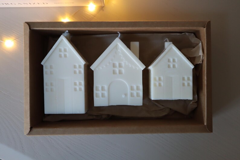 Soy wax candle set in a box
