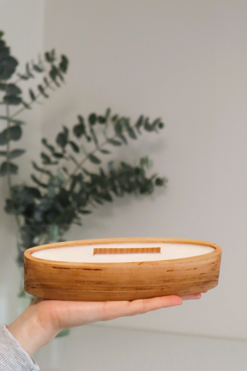 Elegant Dough Bowl Candle With Lid Soy Wax Candle Gift Etsy UK