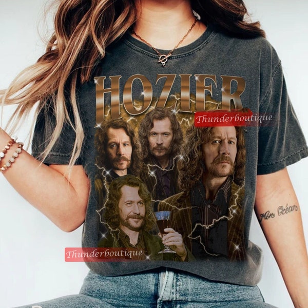 Vintage Hozier Funny Meme Shirt,Sirius Black Vintage Shirt,HP Fan Gift,Unreal Unearth Tour 2024 Shirt,Album Graphic Shirt,Gift For Fans