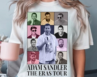Vintage Adam Sandler The Eras Tour Shirt,Adam Sandler Fan Gift,Adam Sandler 2024 Concert Shirt,Comfort colors shirt,gift for fans