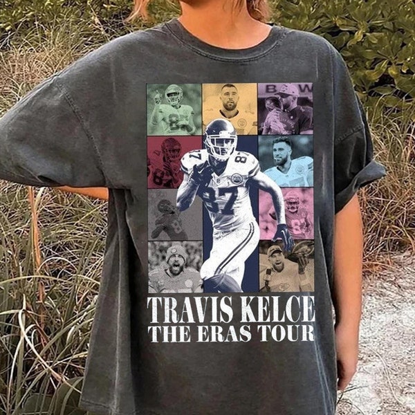 Vintage Travis Kelce The Eras Tour Shirt,Football shirt,American Football Shirt,american football, football lovers shirt,game day shirt