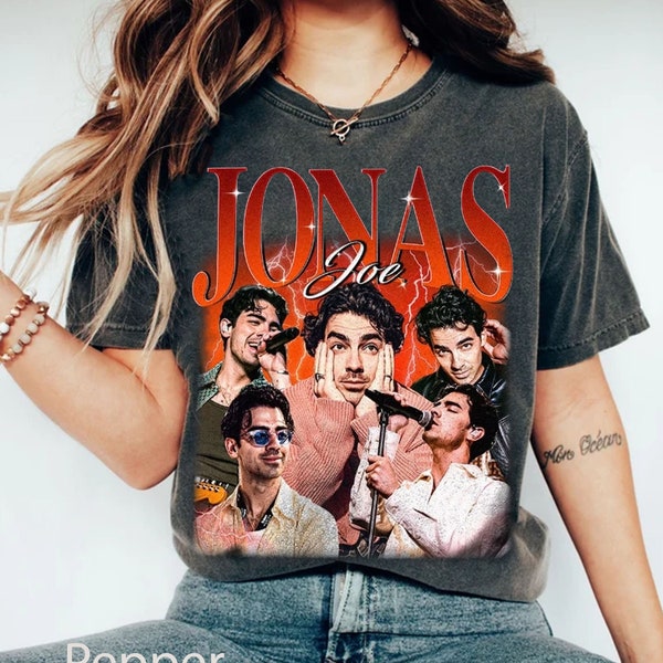 Vintage Joe Jonas Shirt,Jonas Brothers Cassette Shirt,Concert 2024 Retro Unisex Gift,Jonas Concert Sweatshirt,Famous people Bootleg  Shirt