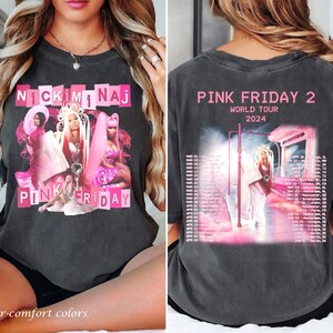 Limited Nicki Minaj Pink Friday 2 Tour Vintage Shirt,Retro Nicki Minaj World Shirt,Pink Friday 2 Sweatshirt,Gag City Shirt,Gift For Fans