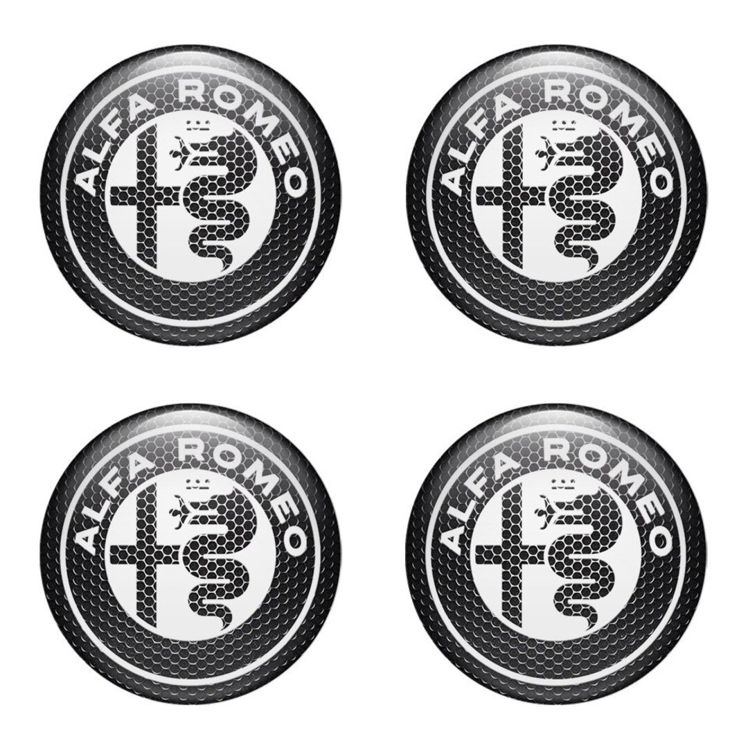 Silicone Sticker Alfa Romeo Badge for Rim Center Caps - Etsy