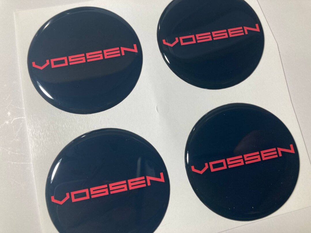 Silicone Sticker Vossen Badge for Rim Center Caps Phonecar Etsy