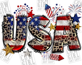 USA 4th of July png sublimation design download, 4th of July png, American flag png, western USA png, sublimate designs download
