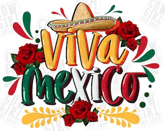 Viva Mexico cinco de mayo png sublimation design download, Mexican Day png, Mexican png, cinco de mayo png, sublimate designs download