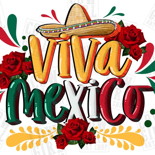 Viva Mexico cinco de mayo png sublimation design download, Mexican Day png, Mexican png, cinco de mayo png, sublimate designs download