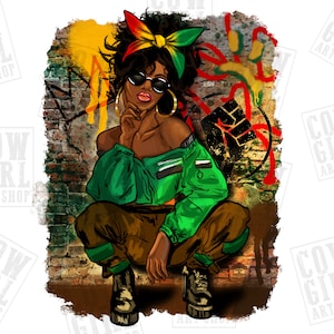 Juneteenth black woman fashion girl png sublimation design download, Juneteenth png, Emancipation day png, sublimate designs download
