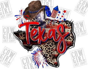 Texas 4 juli png sublimeringsdesign för nedladdning, 4 juli png, amerikansk flagga png, Texas karta png, sublimerade designer för nedladdning