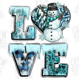 Love Winter png sublimation design download, Winter png, Winter snowman png, Winter vibes png, cozy season png, sublimate designs download