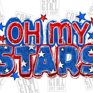Oh my stars png sublimation design download, 4. Juli png, amerikanische Flagge png, Unabhängigkeitstag png, sublimate designs download