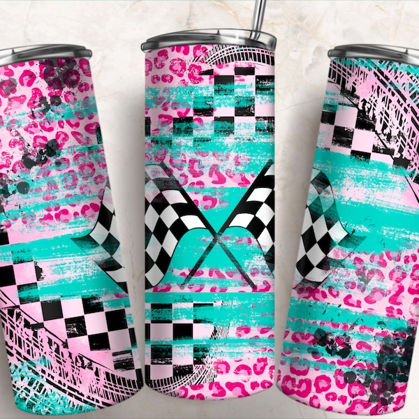 Checkered flag racing 20oz skinny tumbler png sublimation design download,  checkered tumbler png, race tumbler png, sublimate download