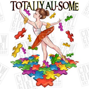 Totally Au-some png sublimation design download, Autism Awareness png, Autism kid png, Autism png, sublimate designs download