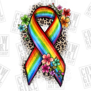 Pride ribbon png sublimation design download, LGBTQ+ png, love is love png, colorful ribbon png, sublimate designs download