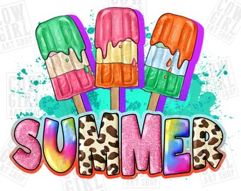 Descarga de diseño de sublimación de png de verano con helado, vibraciones de verano png, vacaciones de verano png, horario de verano png, descarga de diseños sublimados