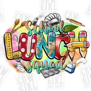 School lunch squad png sublimation design download, cooking life png, love cooking png, lunch lady life png, sublimate designs download