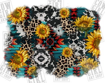 Leopard aztec background png sublimation design download, western png background, western patterns png, sublimate designs download