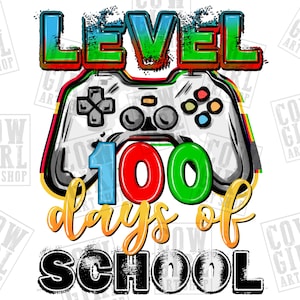 Niveau 100 schooldagen png sublimatie ontwerp downloaden, Happy 100e dag png, 100 dagen school png, sublimatieontwerpen downloaden