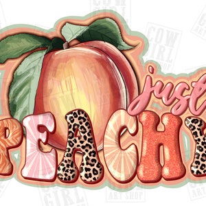 Just peach png sublimation design download, fruit png, fresh fruit png, western peach png, peach png, sublimate designs download