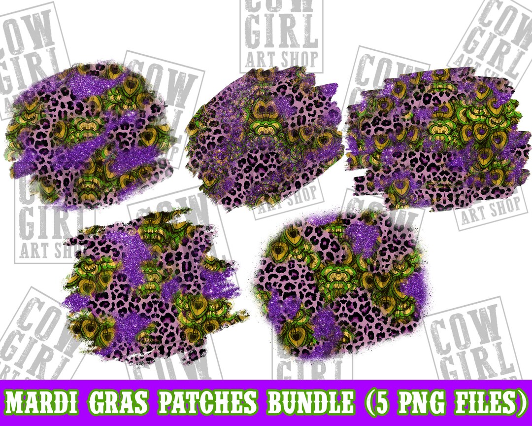 mardi gras patches