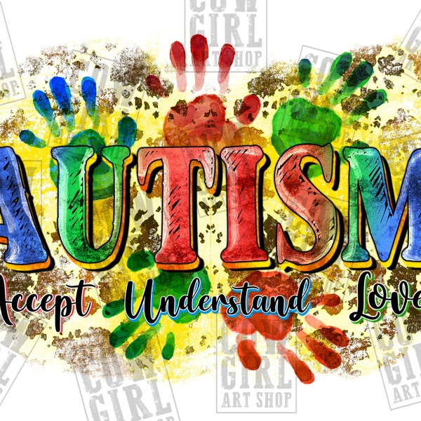 Autism accept understand love png sublimation design download, Autism awareness png, Autism love png, sublimate designs download