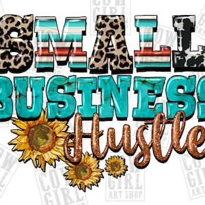 Small business hustler png sublimation design download, western small business png, hustler png, boss babe png, sublimate download