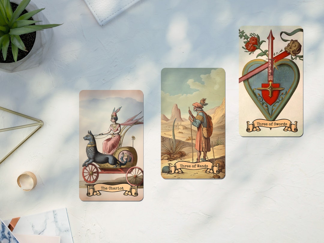 Old Tarot Cards, Vintage Tarot Deck, Vintage Tarot Cards, Old Tarot
