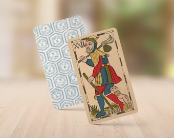 Vandenborre Tarot Deck, Klassisches Marseille Tarot, Tarotkarten, Tarot Deck, Marseille Deck, Zukunft erzählende Karte, 78 Karten