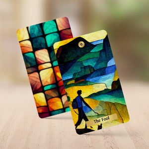 Cartas de Tarot Positivas, Baraja de Tarot Indie, Baraja basada en RSW, Baraja de Tarot con guía, Tarot amigable para principiantes, Baraja de Tarot colorida, Cartas de Tarot
