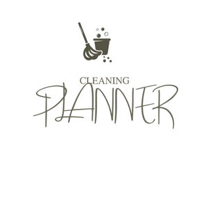 Printable Cleaning Planner, cleaning checklist, cleaning schedule image 2