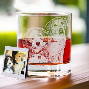Shih Tzu Face Whiskey Rocks Glass - Unique Dog Themed Decor and Gifts -  bevvee