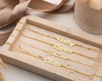 14k Gold Custom Name Bracelet, Personalized Name Bracelet, Kids Name Bracelet, Personalized Gifts for Her, Dainty Name Bracelet