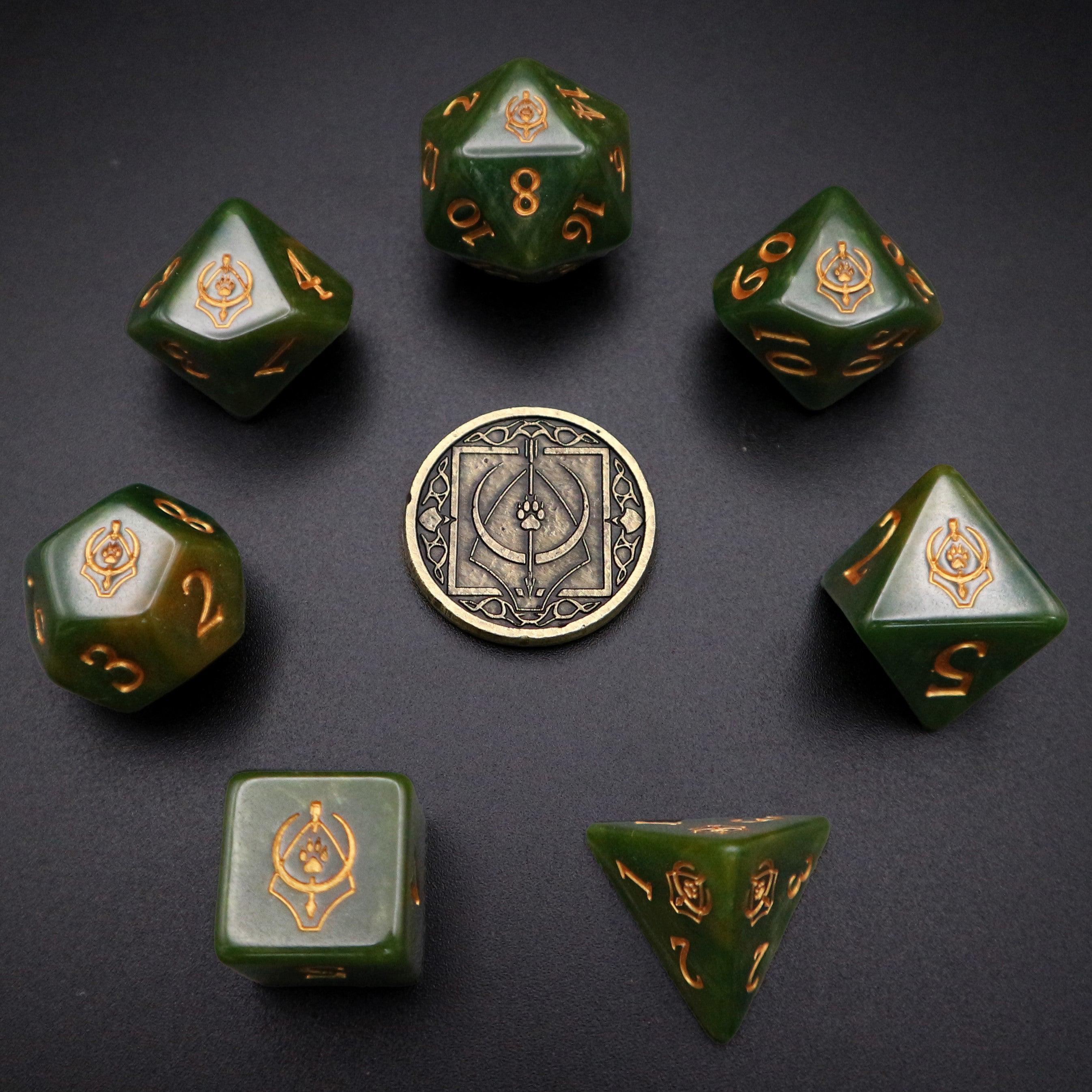Ranger Polyhedral Dice Set - Perfect for D&D, Pathfinder and Tabletop ...