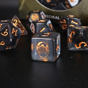 Game Master Polyhedral Dice Set - Perfect For D&D, Pathfinder and Tabletop RPG Games
