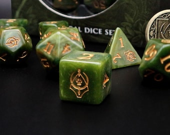 Ranger Polyhedral Dice Set - Perfect For D&D, Pathfinder and Tabletop RPG Games