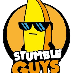 Stumble Guys Banana svg file for cutting machine (6 Layers)