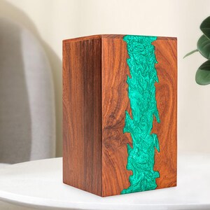 Cremation Urns for Ashes Rosewood Urns for Human Ashes Keepsake Urn Custom Personalized Memorial Keepsake Urn Box Resin Pet Urn