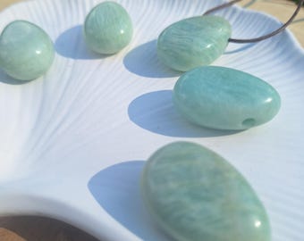 Amazonit Anhänger | Tropfenform | Halskette | Heilsteine | Edelsteinschmuck | Spirituelle Geschenke | fair & ethisch