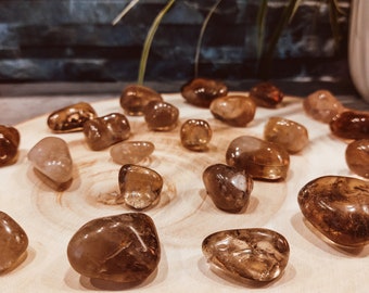 Rauchquarz Trommelsteine | Heilsteine | Handschmeichler | Edelsteine, Kristalle, Mineralien | Spirituelle Geschenke | fair & ethisch