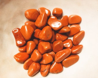 Jaspis rot | Trommelsteine | Stärke und Energie | Frauenpower | spirituelle Geschenke | Edelsteine, Kristalle, Mineralien | fair & ethisch