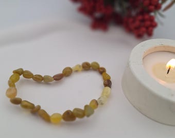 Gelber Opal Armband | Nugget Armband | Lichtbringer| Schutz | Innere Stärke | Edelsteine, Kristalle | Spirituelle Geschenke | fair & ethisch
