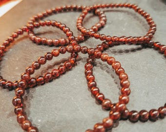 Granat Kinder Armband | Selbstvertrauen | Heilsteine | Schmuck | Edelsteine | Kristalle | Spirituelle Geschenke | fair & ethisch