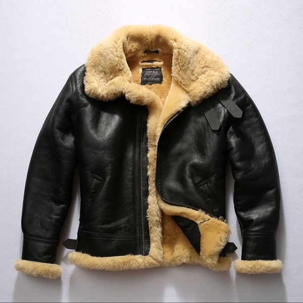 Shearling Jacket - Etsy