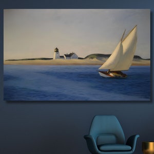 Edward Hopper The Long Leg Poster Art Reproduction, Abstract Wall Art,Art Prints,Vintage art,canvas wall art,famous art prints,Hopper Poster