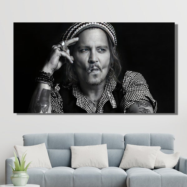 Johnny Depp Diamond Painting Etsy