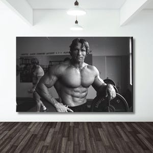 Arnold Schwarzenegger Sport Poster Canvas Wall Art Family Bedroom Decor,Bodybuilding Decor,Schwarzenegger Poster,Bodybuilding Poster Print
