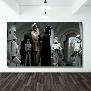 Darth Vader Leadership Motivational Poster  Star Wars Home Decor,Ahsoka and Anakin Art,Luke Skywalker,Anakin Wall Canvas,Anakin Skywalker