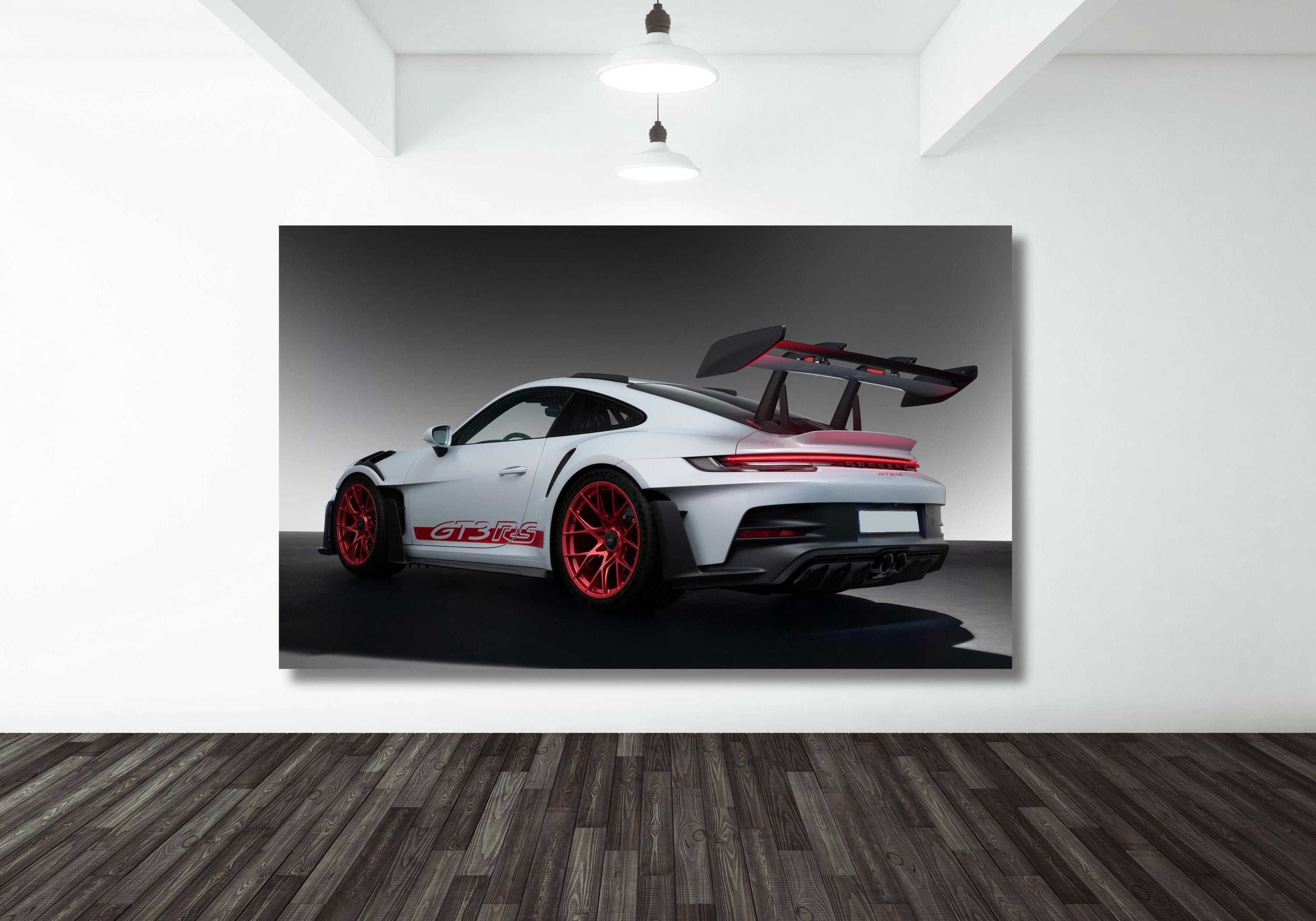 Porsche 911 GT3 RS Canvas Print, Sport Car Wall Art - Etsy
